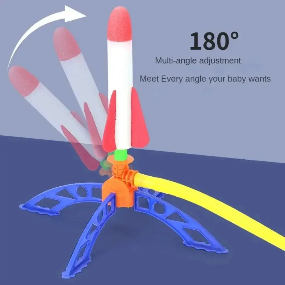 Outdoor Stomp Rocket Launcher Game for Kids