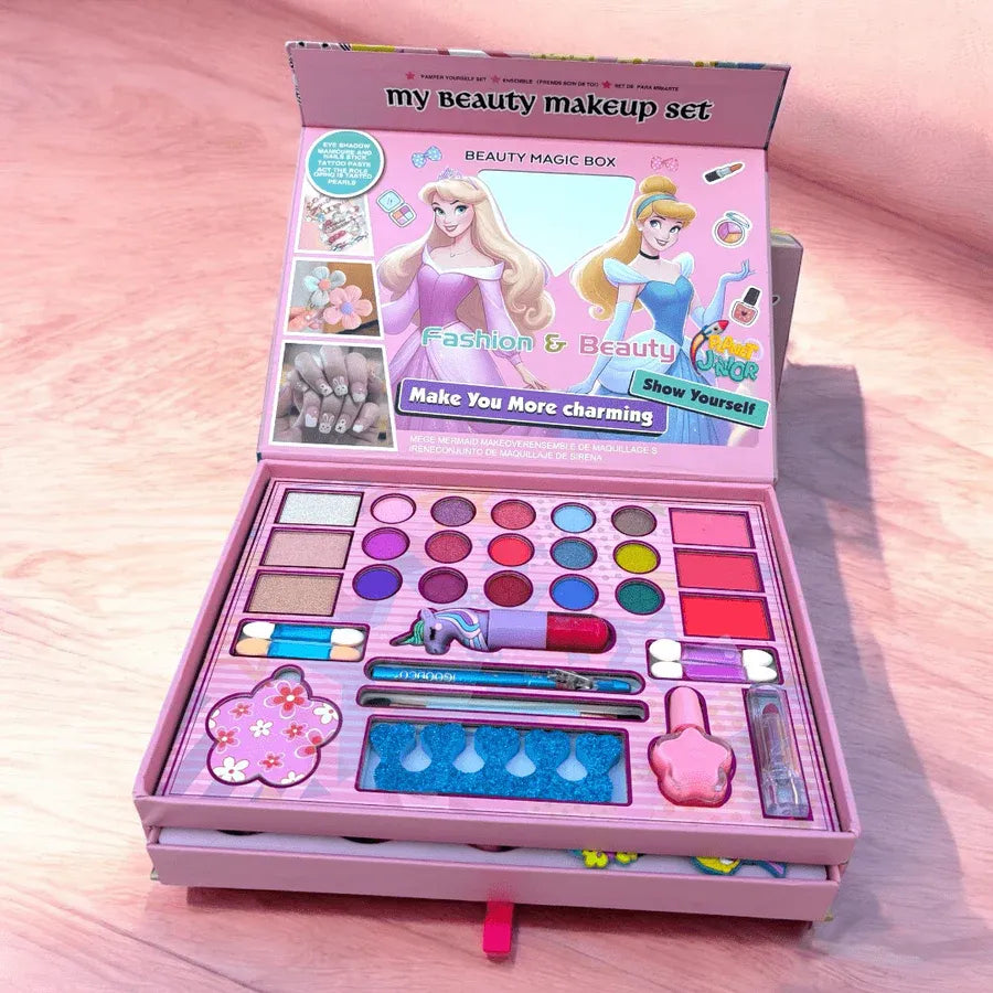 Princess Beauty Makeup Set for Girls - Ideal Gift for Creative Play