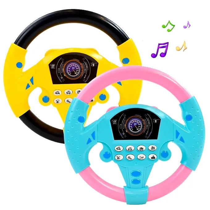 Multi functional Steering Wheel Toy For Kids