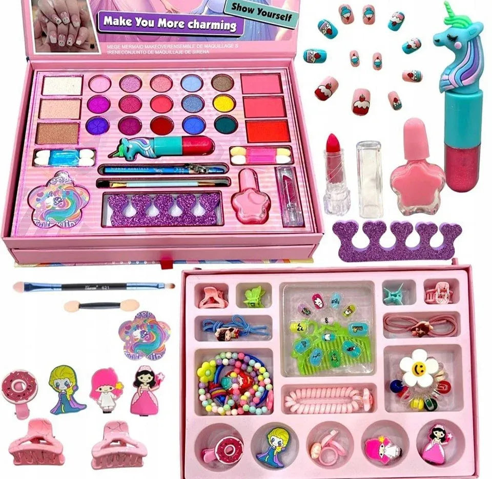 Princess Beauty Makeup Set for Girls - Ideal Gift for Creative Play