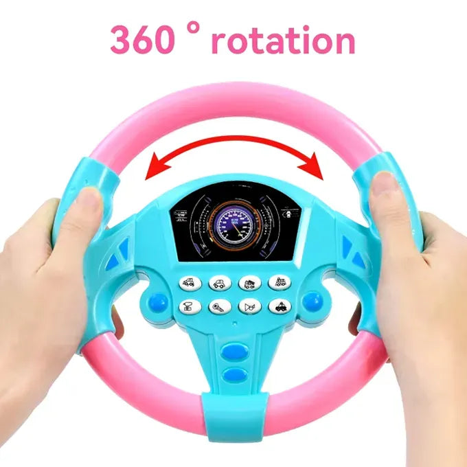 Multi functional Steering Wheel Toy For Kids
