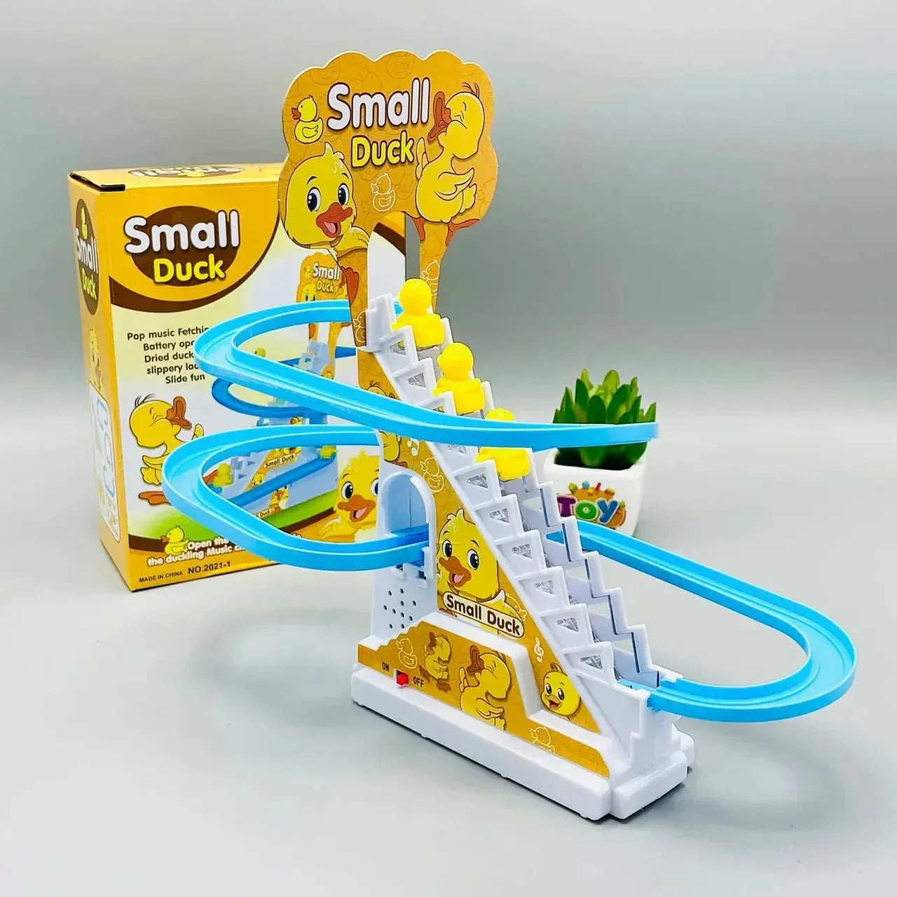 Small Ducks Climbing Stairs Toy For Kids