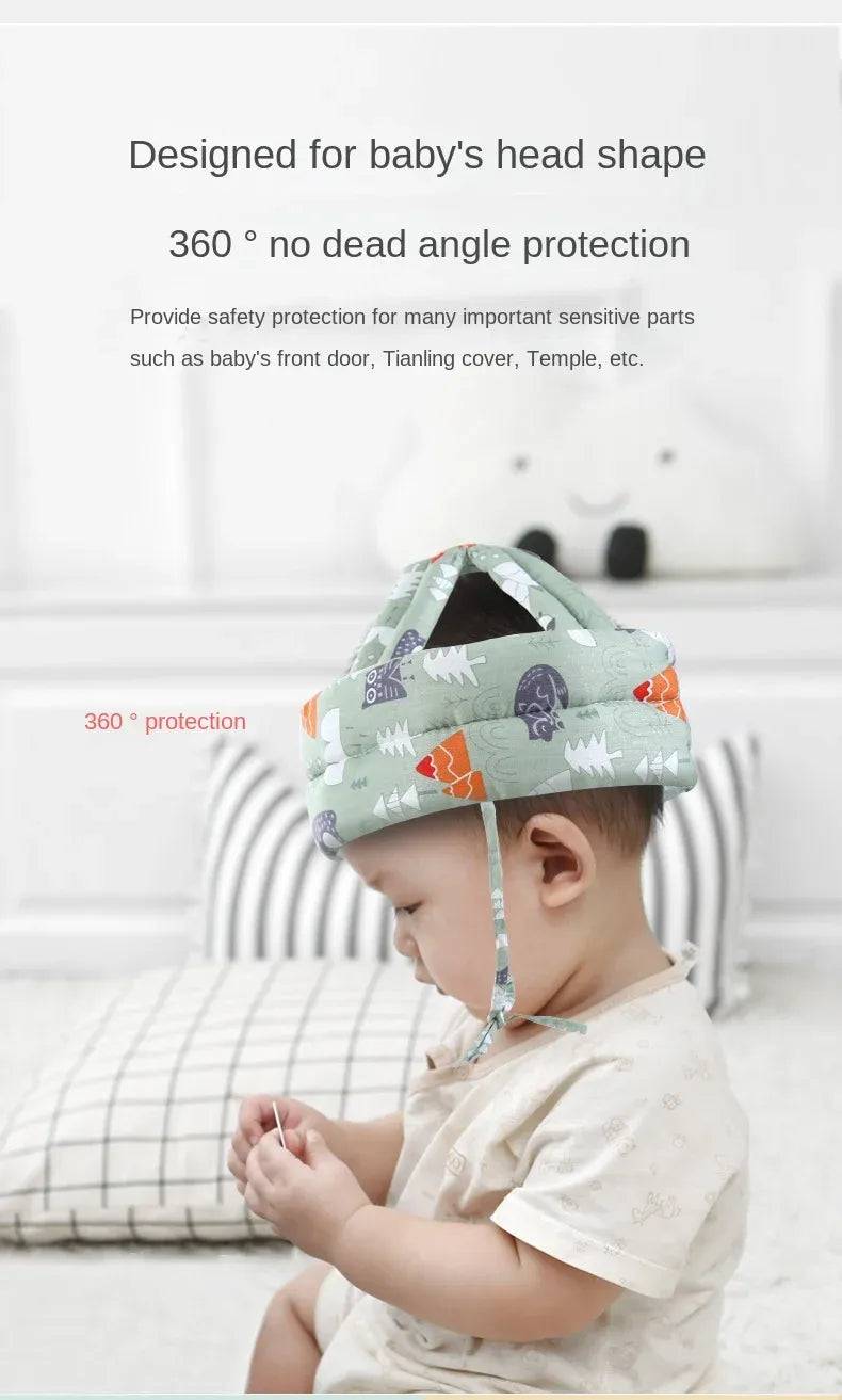 Baby Protection Hat and Adjustable Safety Helmet