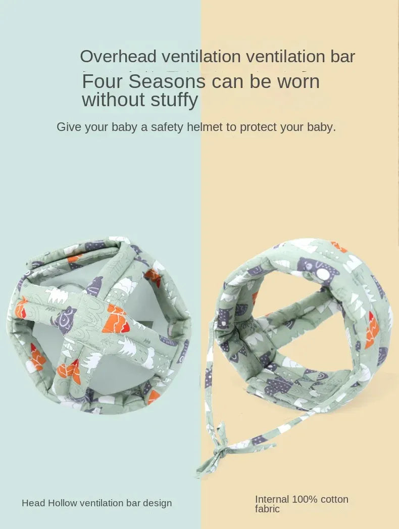Baby Protection Hat and Adjustable Safety Helmet
