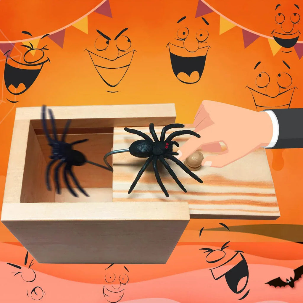 Funny Prank Wooden Box Toy (Random Character)