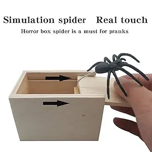 Funny Prank Wooden Box Toy (Random Character)