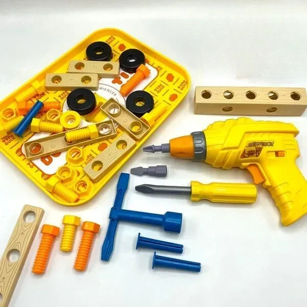 Creative Tools Set For Kids With Drill Machine