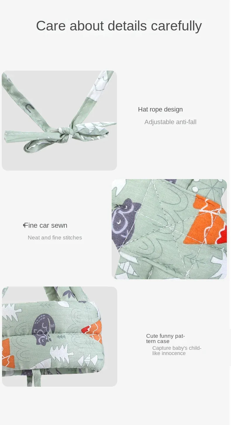 Baby Protection Hat and Adjustable Safety Helmet