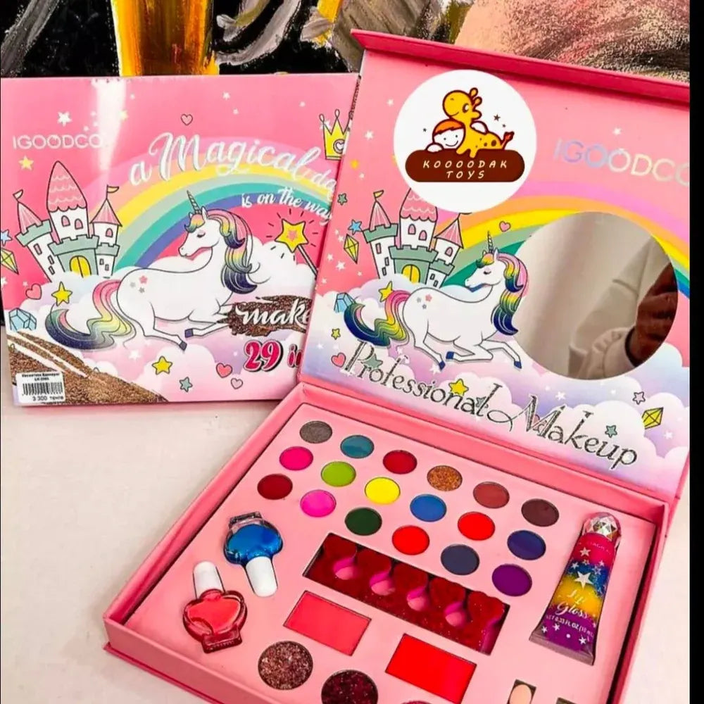 Magical Unicorn Professional Makeup Kit for Girls