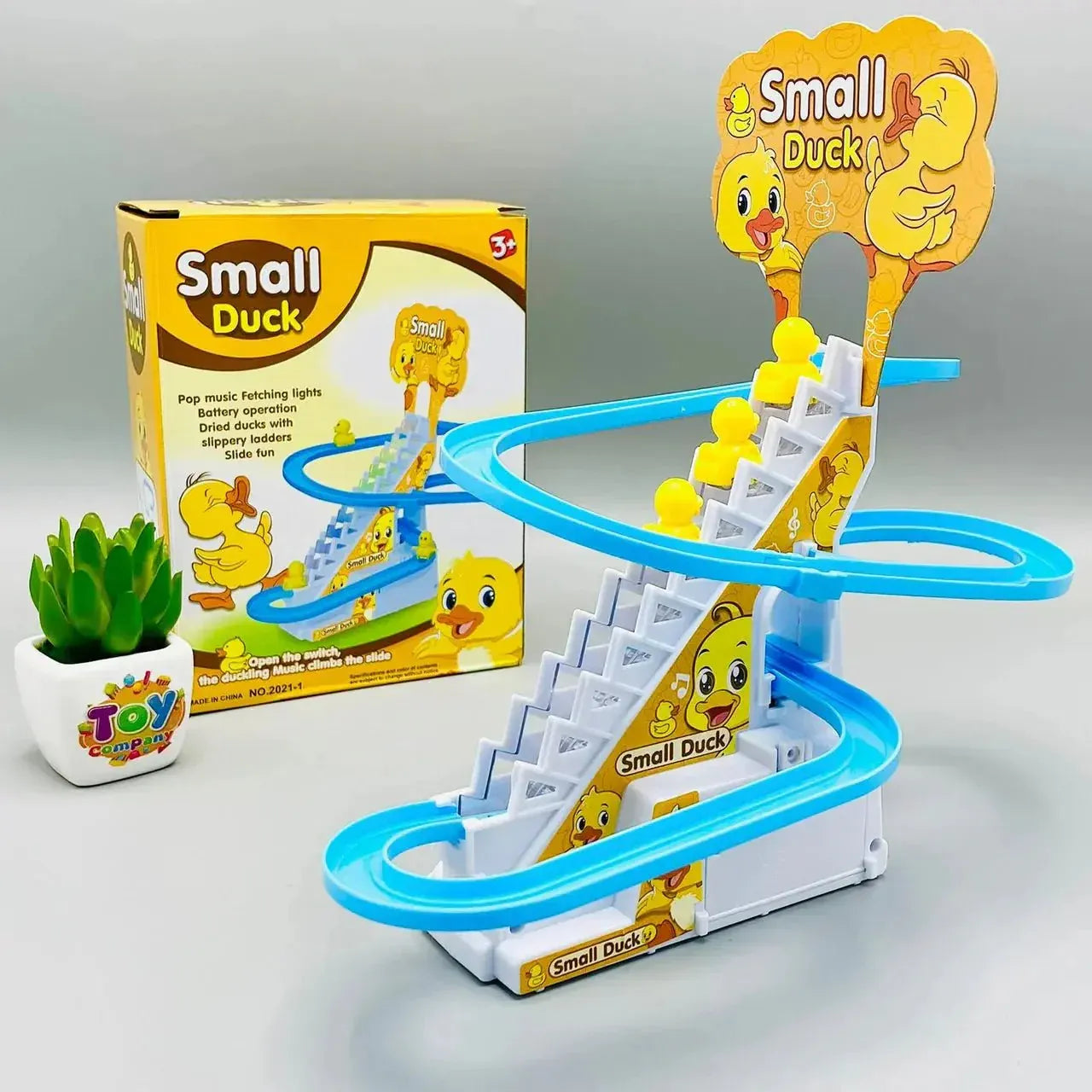 Small Ducks Climbing Stairs Toy For Kids