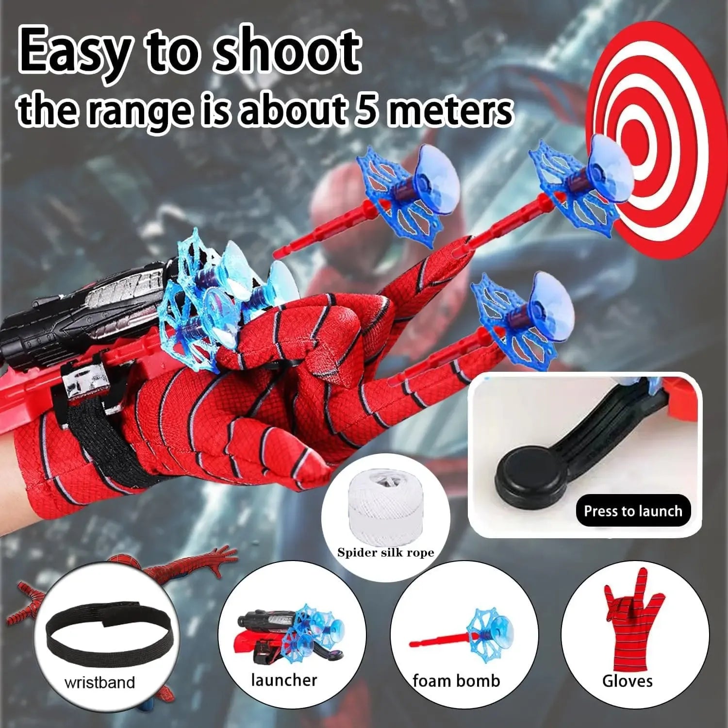Spideman Web Shooter for Kids